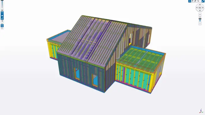 Image from Brian Smith gallery. Timber Structure building.